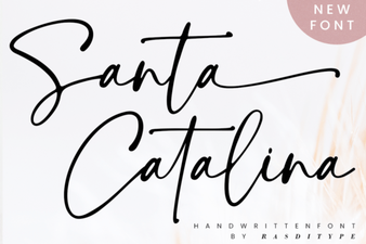 Santa Catalina Font for Creative Projects